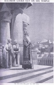 Solomon Looks Out on His Temple
